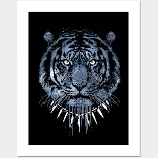 Black tiger Posters and Art